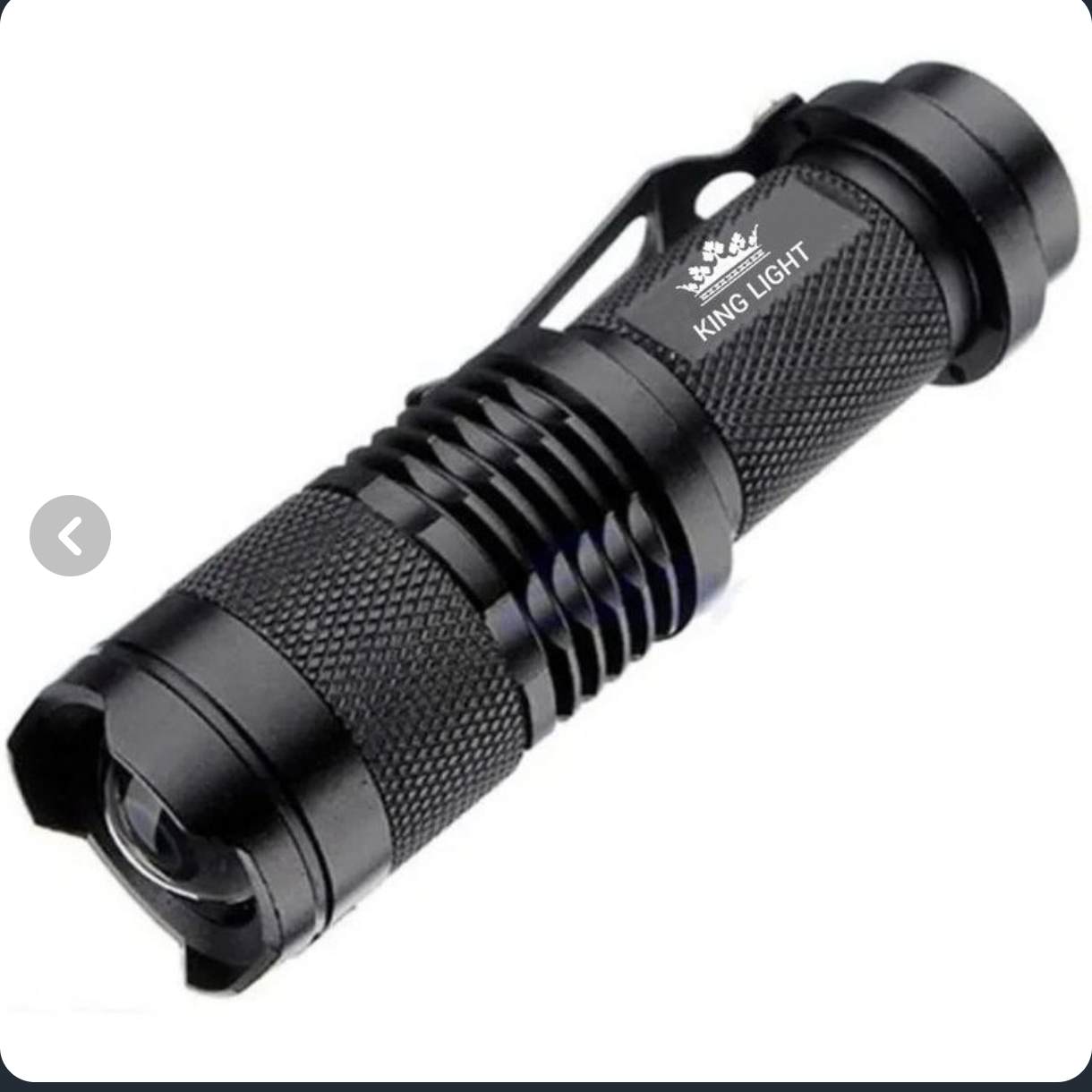 چراغ قوه دستی کینگ لایت مدل UV1290 با نور بنفش