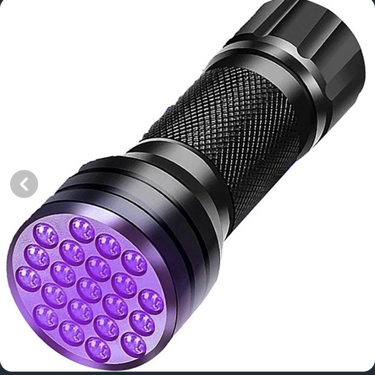 چراغ قوه یو وی مدل XR3 با نور آبی